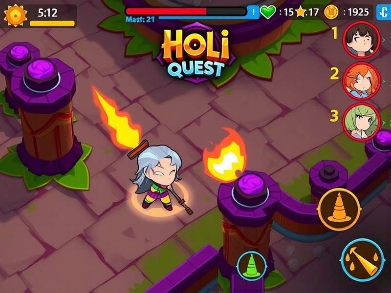 Holi Vivid Quest Multiplayer Battle